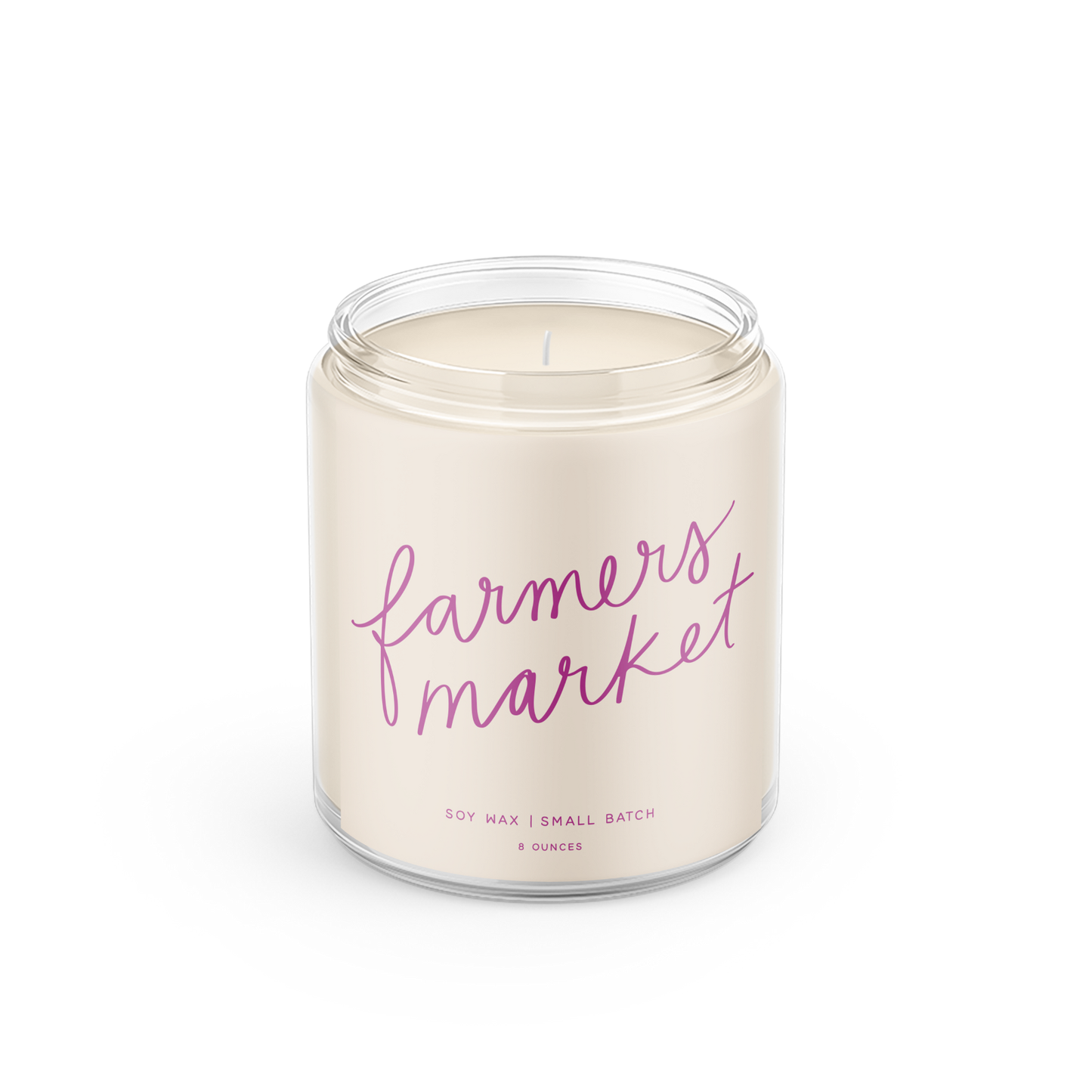 Farmer's Market | Fresh Floral & Jasmine Candle | 8 oz