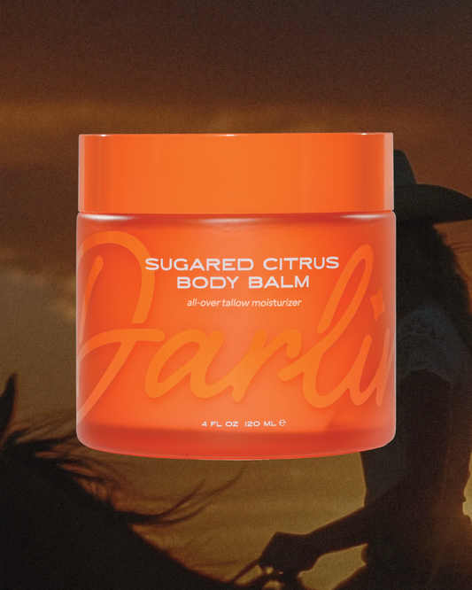 Citrus Vanilla Tallow Body Butter Moisturizer - 100% Natural