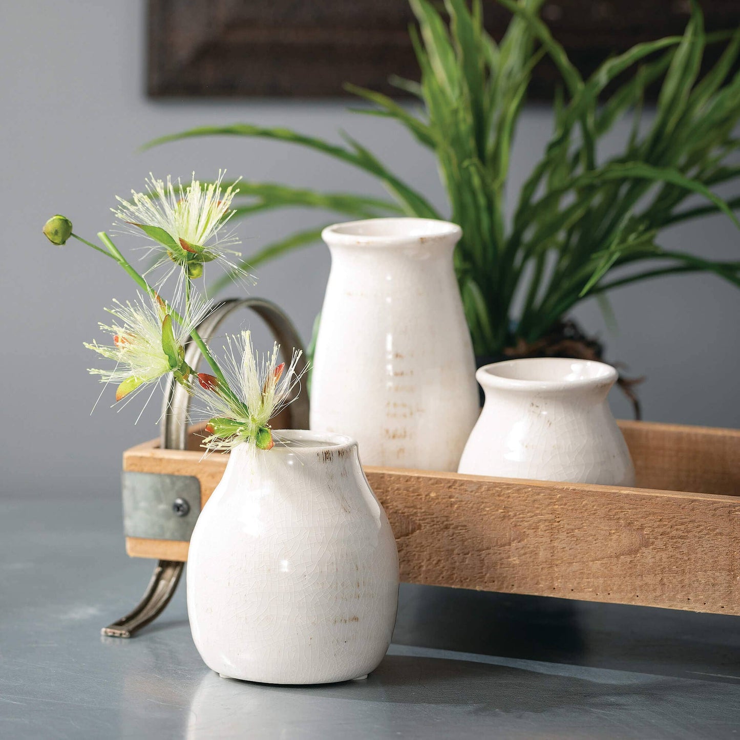 White Glossy Vase