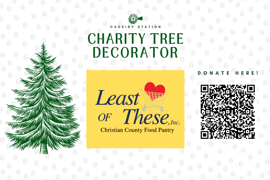 Charity Tree Decorating Contest Donations
