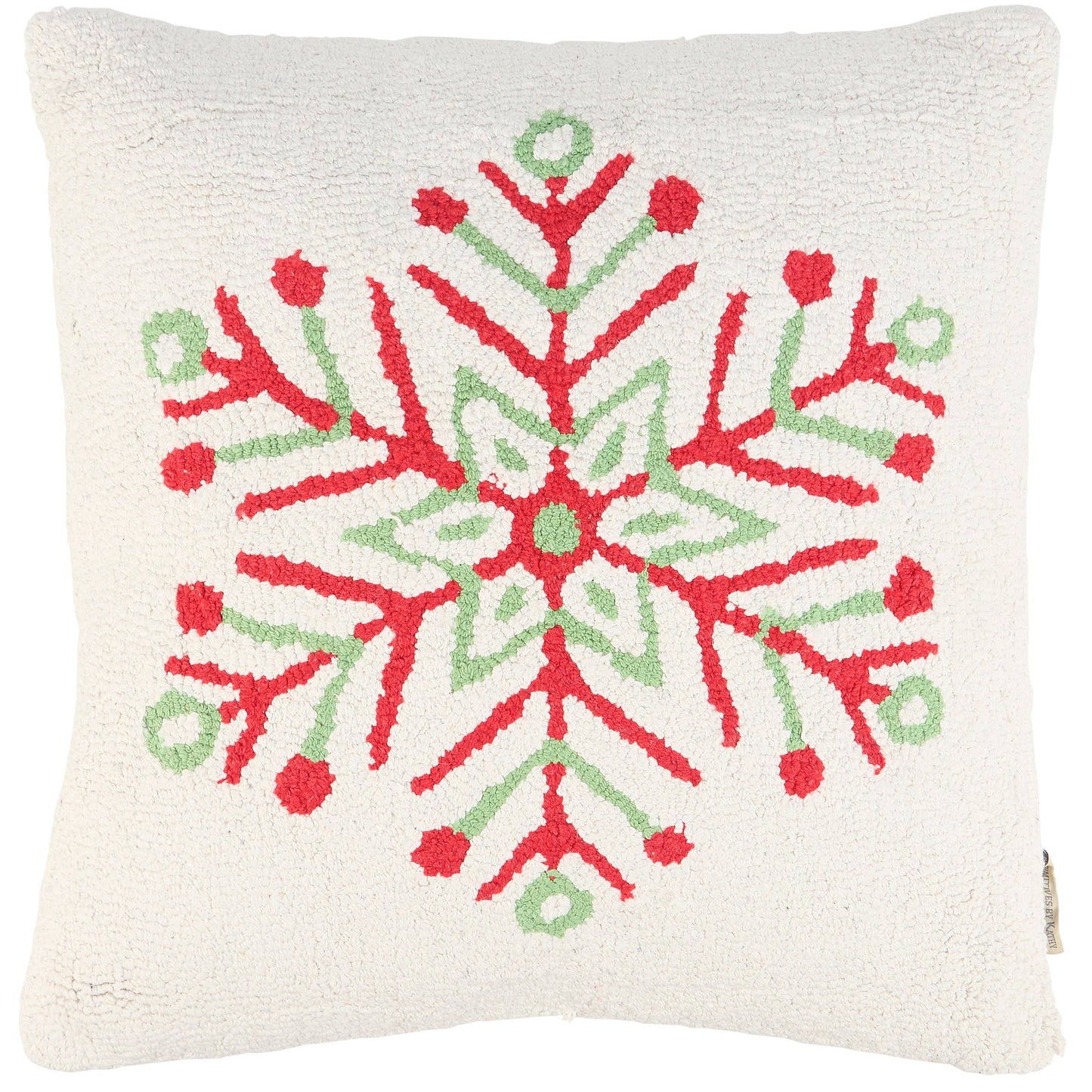 Bright Snowflake Pillow