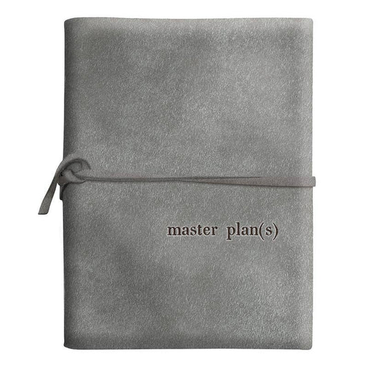 Face to Face Suede Journal - Master Plan