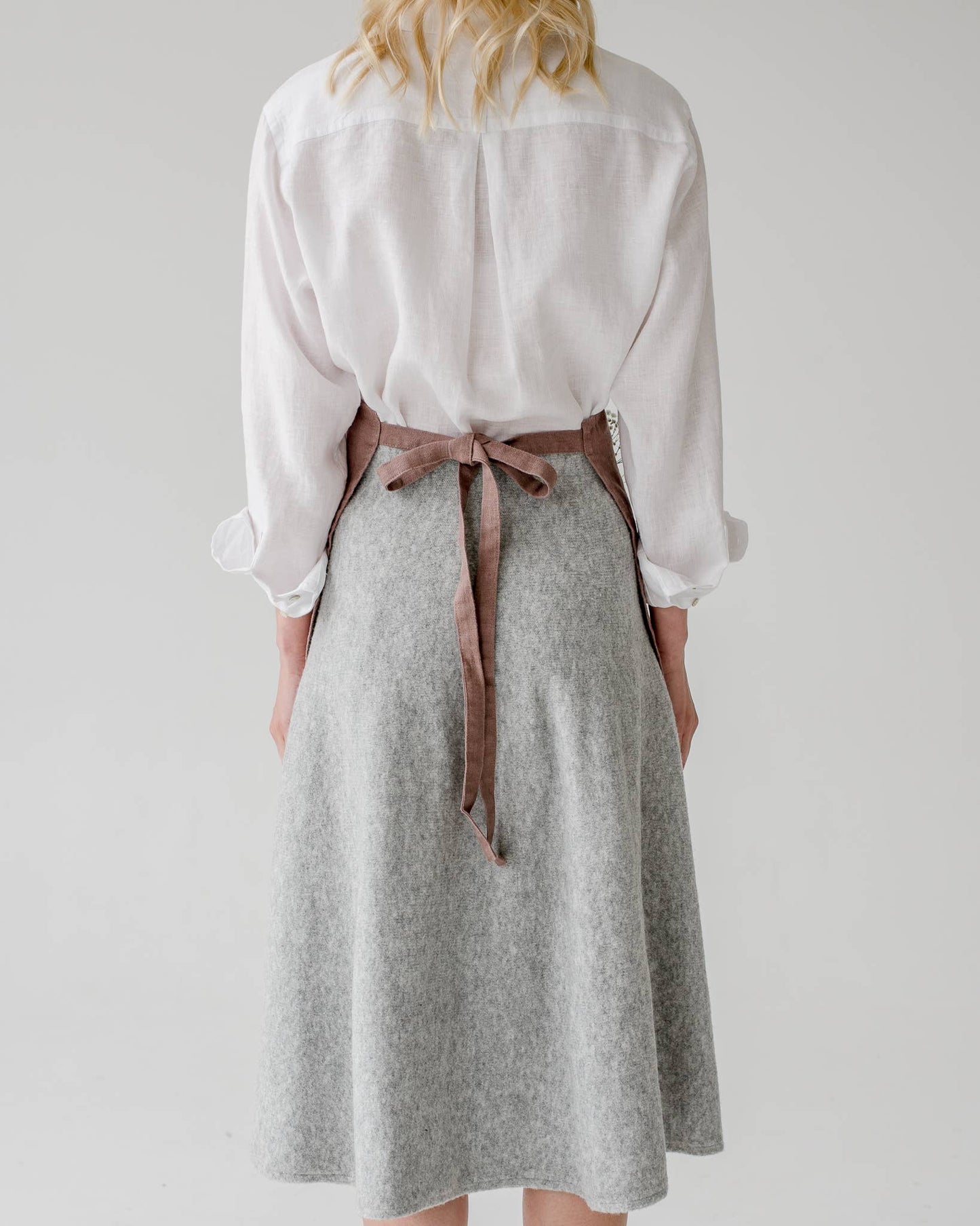 Ashes of Roses Linen Daily Apron