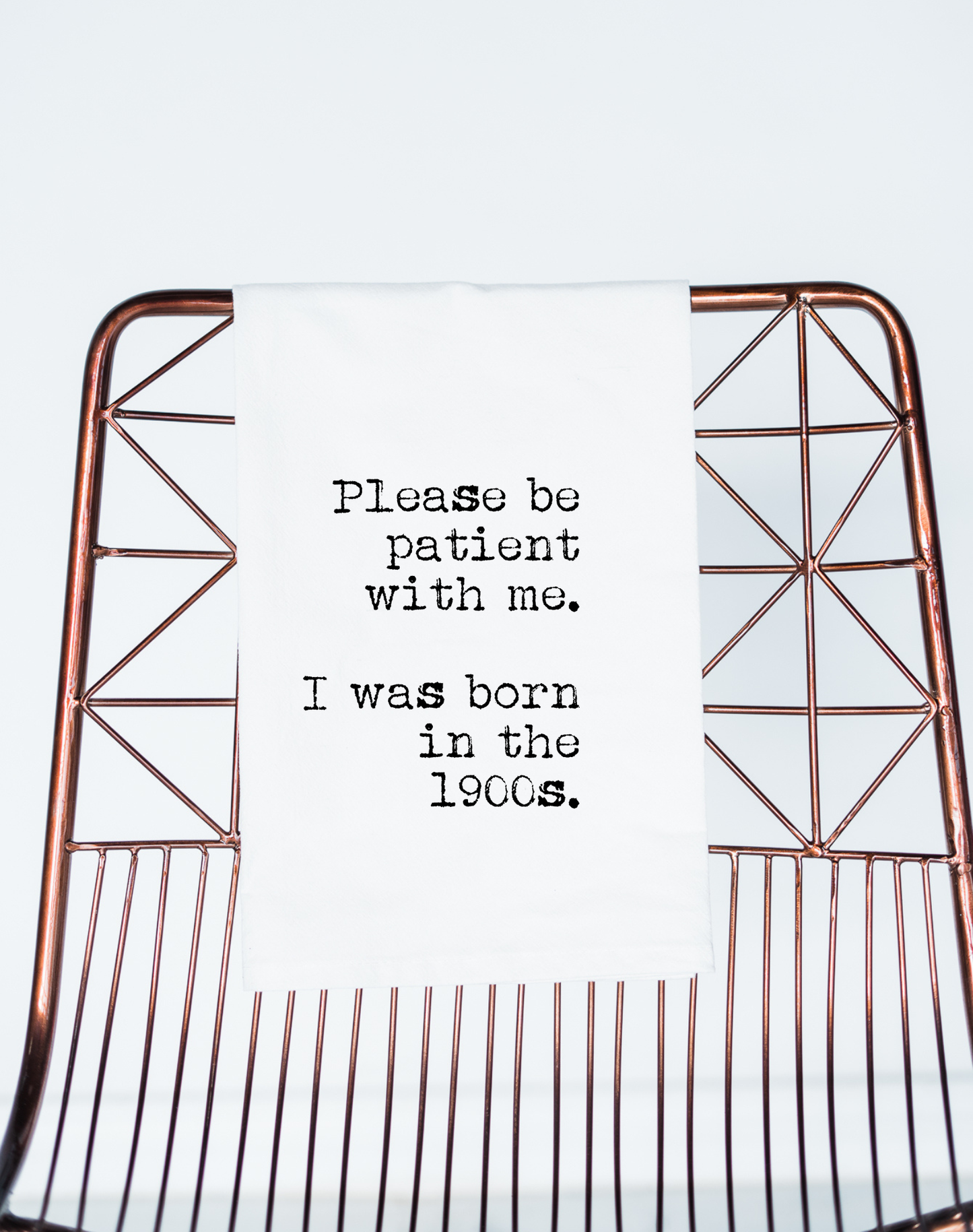 Funny gift Towel | Born in 1900s, 40s flour sack towel