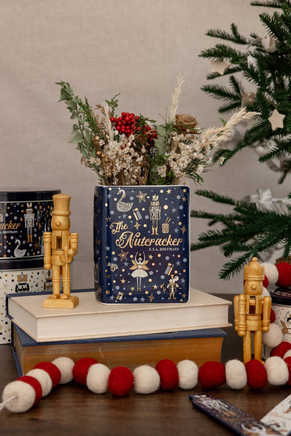 The Nutcracker Book Vase