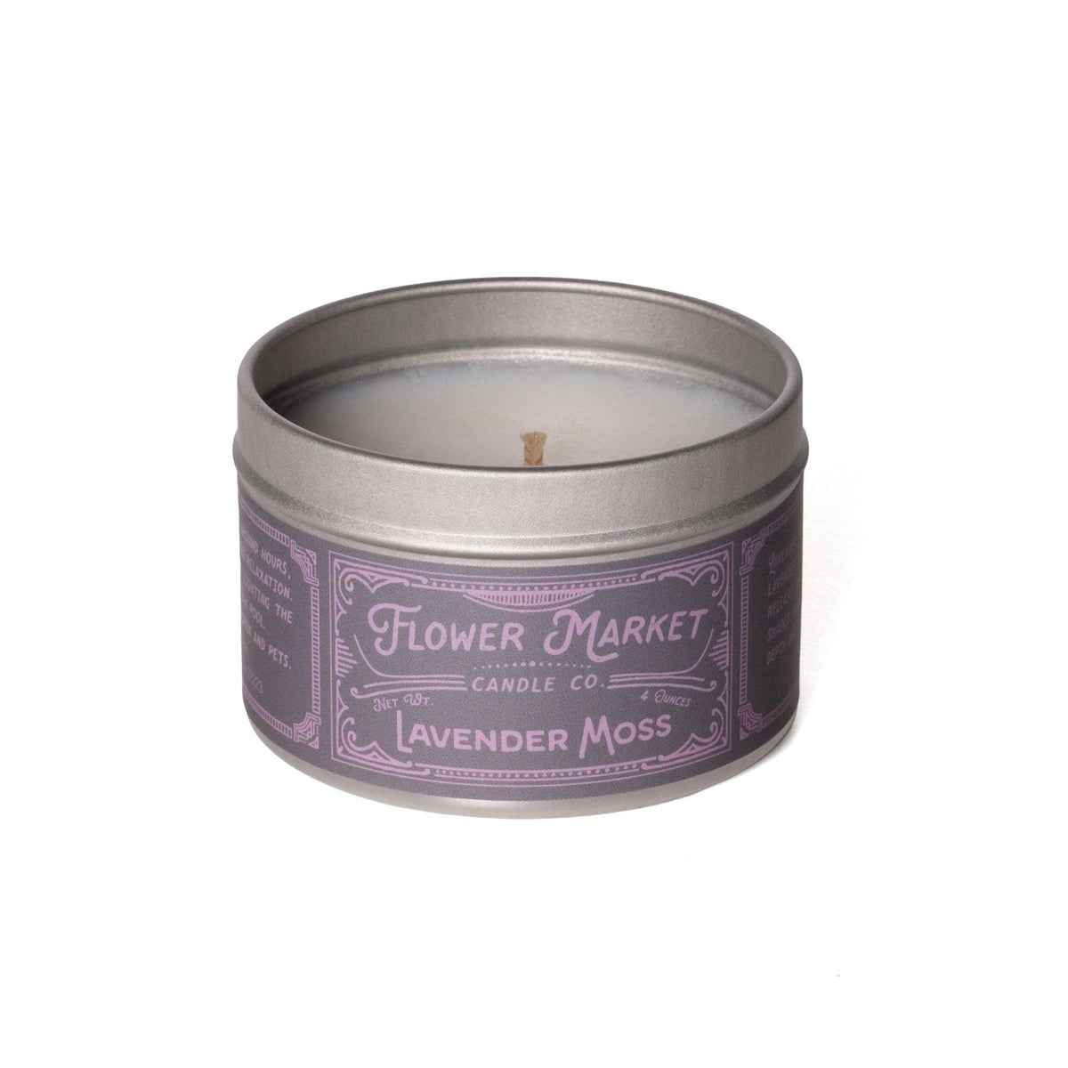 Lavender Moss Coconut Wax Candle