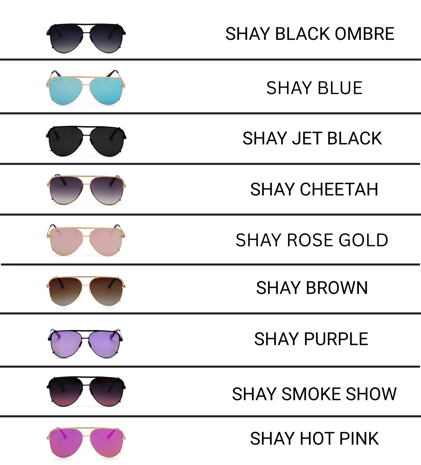 Dax - SHAY - Women's Polarized Large Hair Friendly Aviator