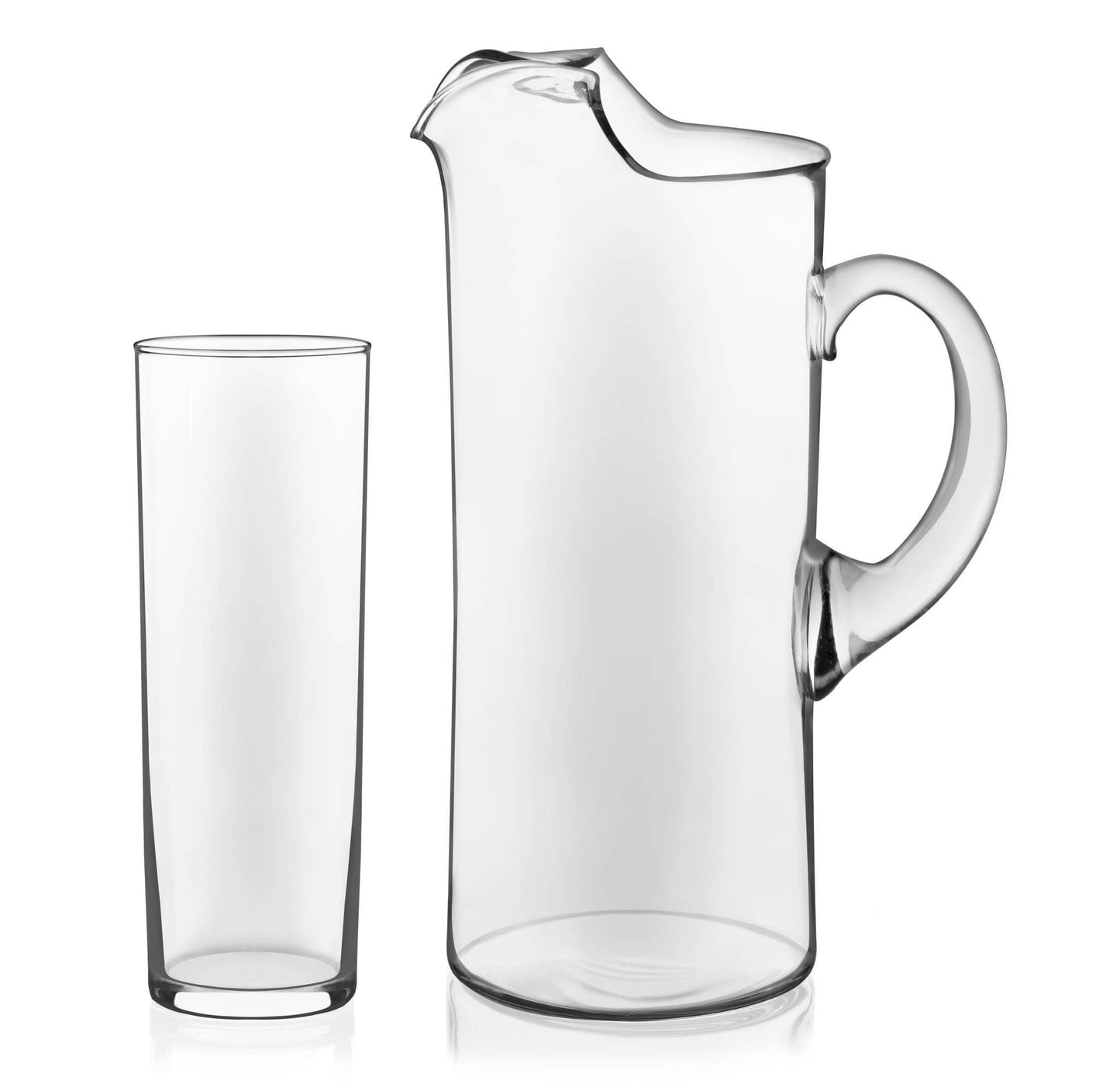 Libbey Modern Bar Boozy Brunch Pitcher Set with 6 Glasses