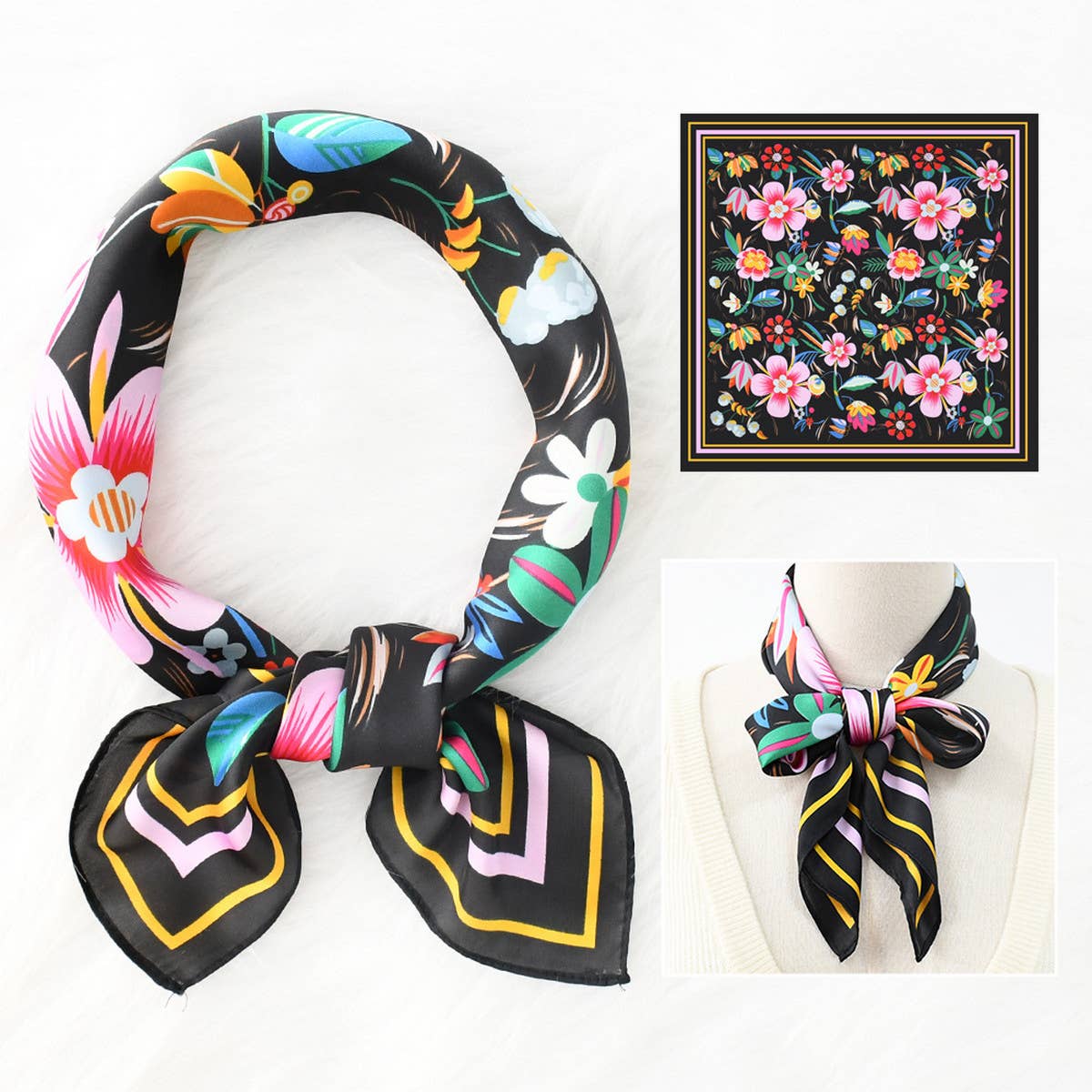 Floral Print  Scarf
