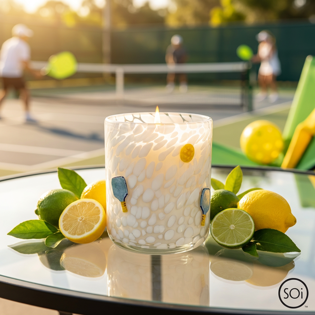 Match Point (Pickleball) Icon 12oz Candle