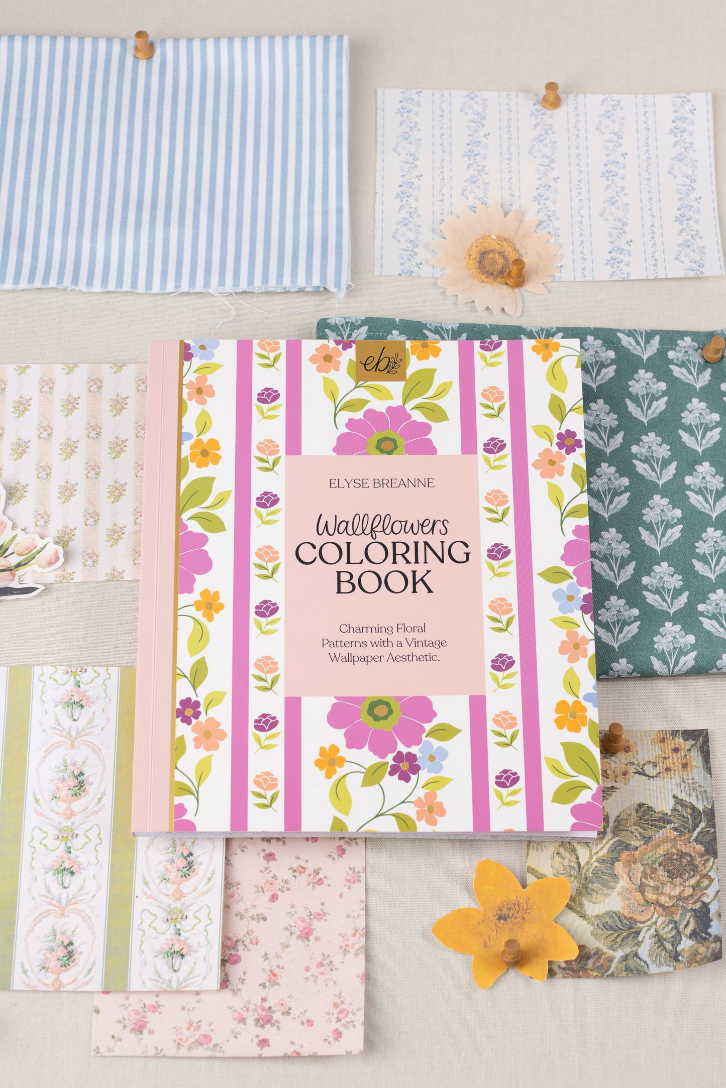 Wallflowers Coloring Book