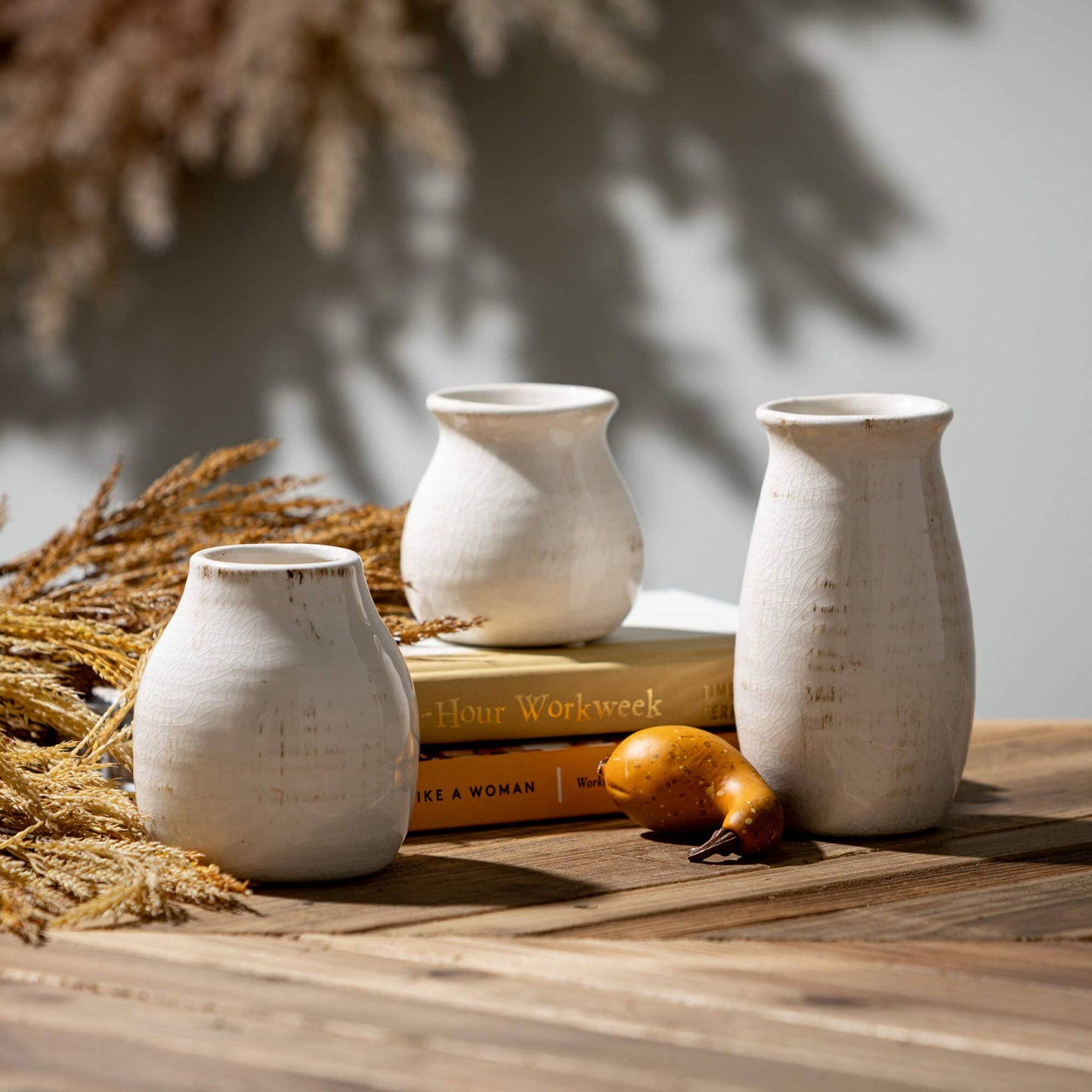 White Glossy Vase