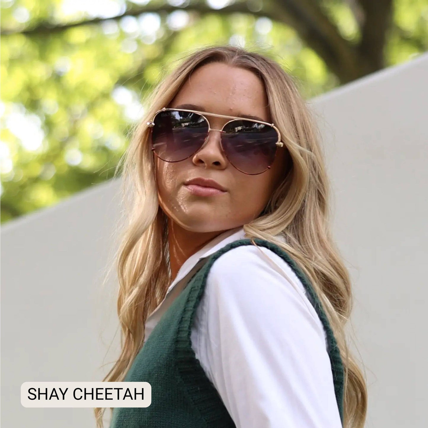 Dax - SHAY - Women's Polarized Large Hair Friendly Aviator