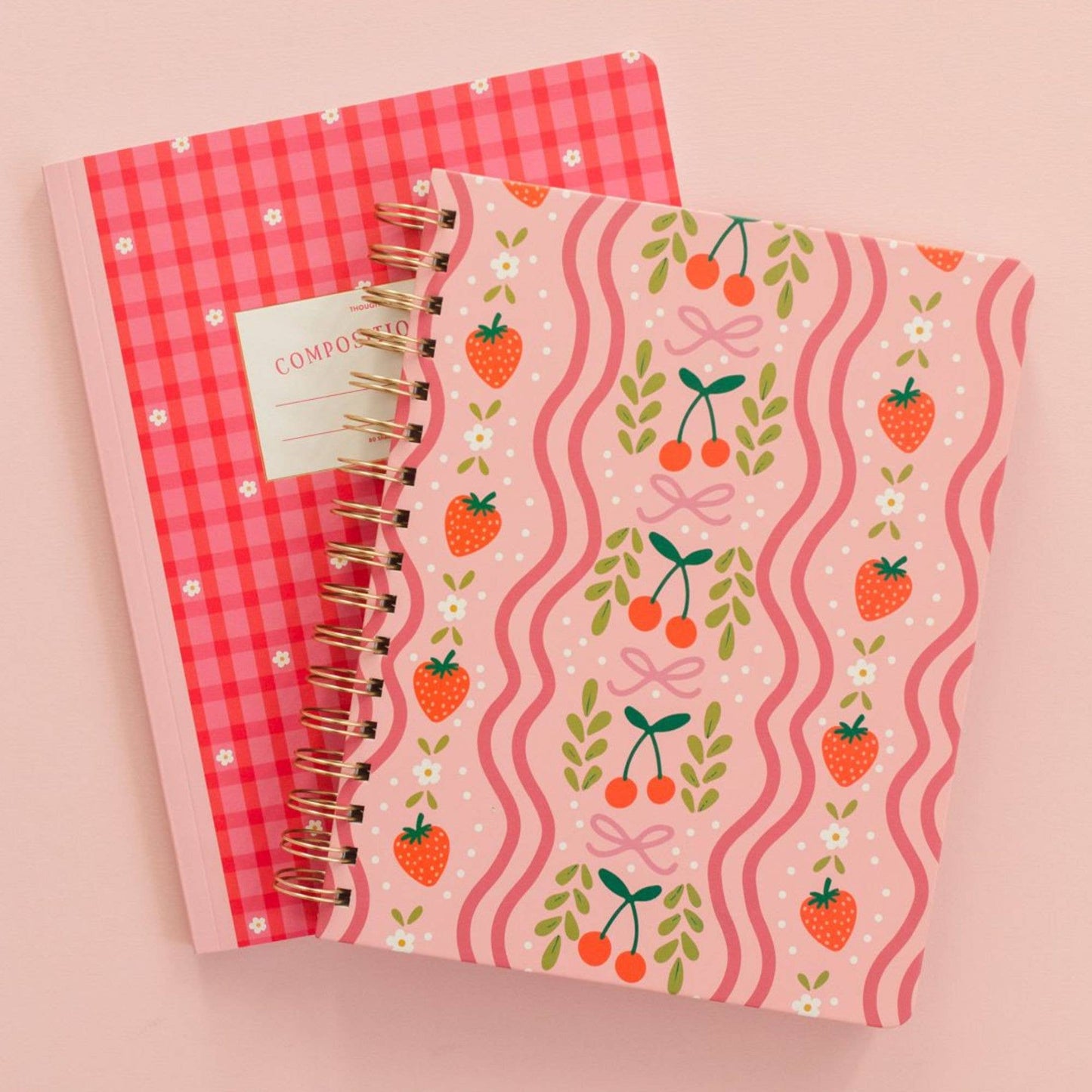 Berries & Bows Spiral Notebook