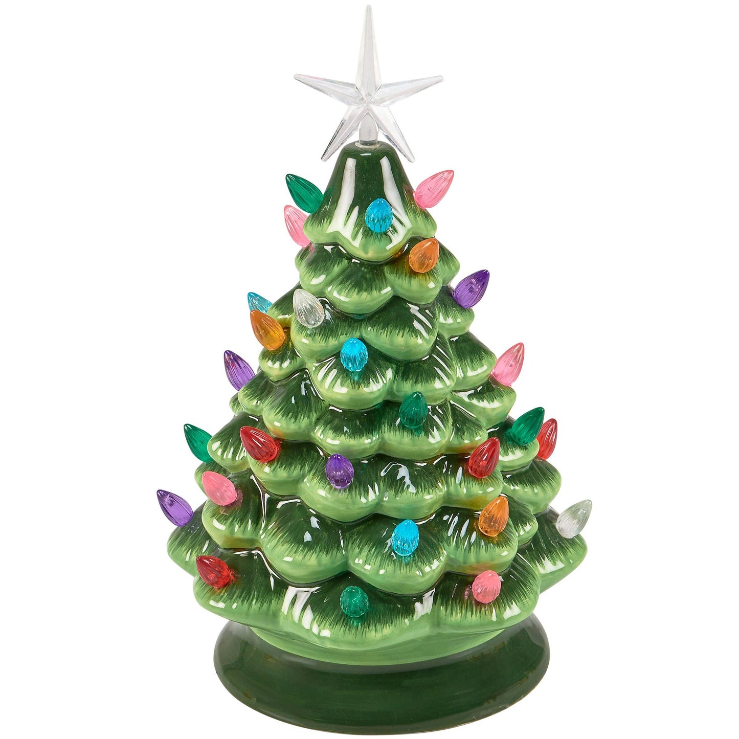Lighted Ceramic Tree