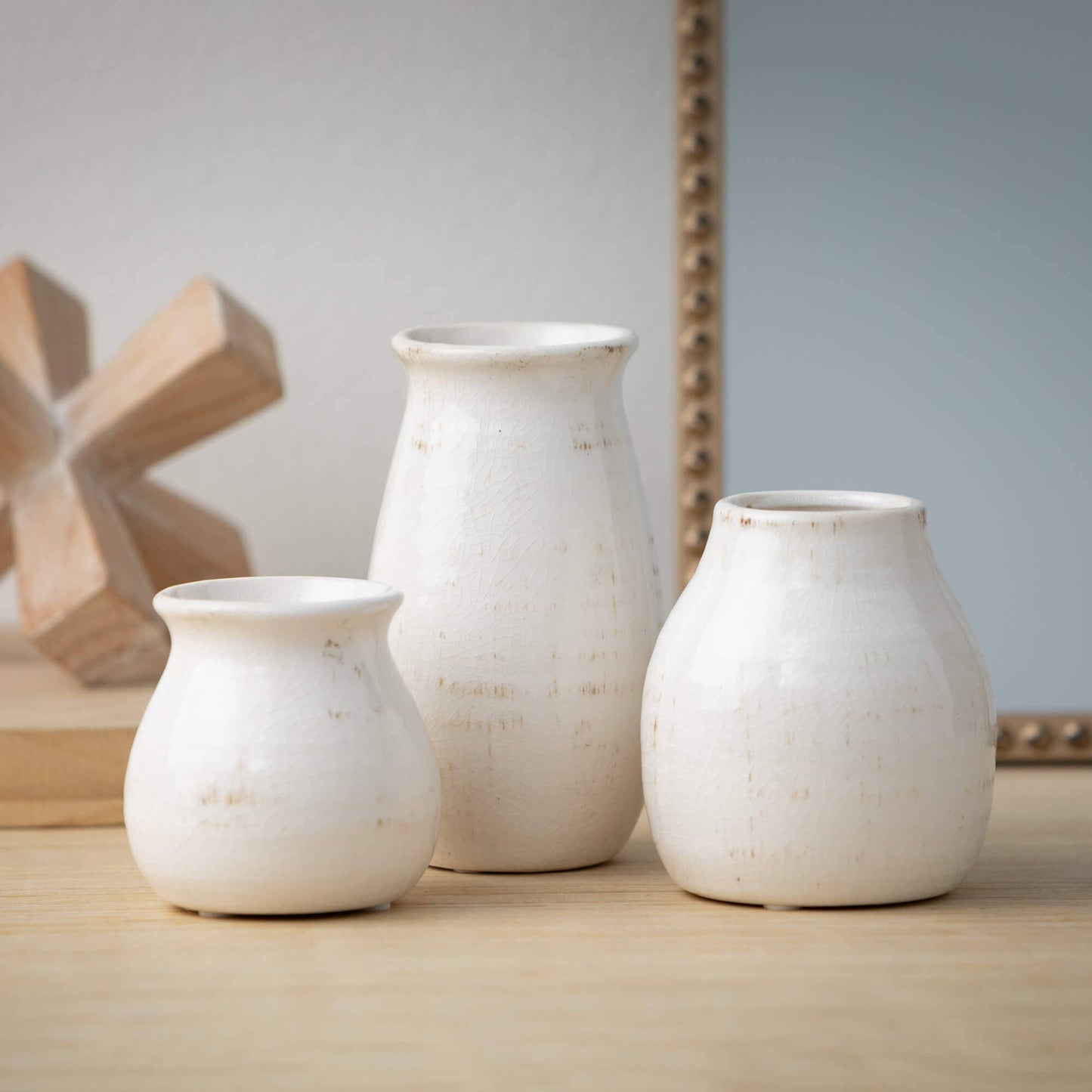 White Glossy Vase