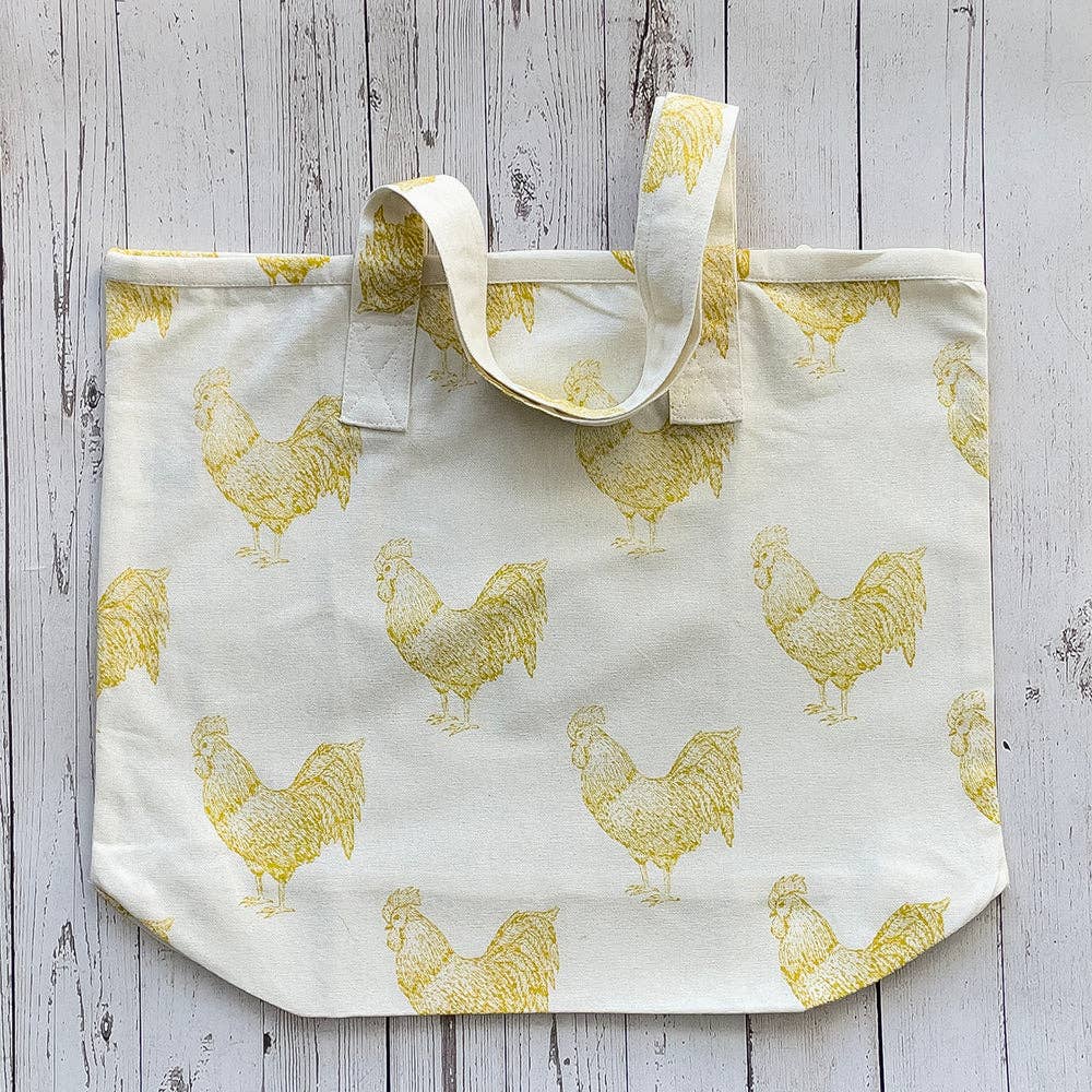 Rooster Dijon Tote Bag