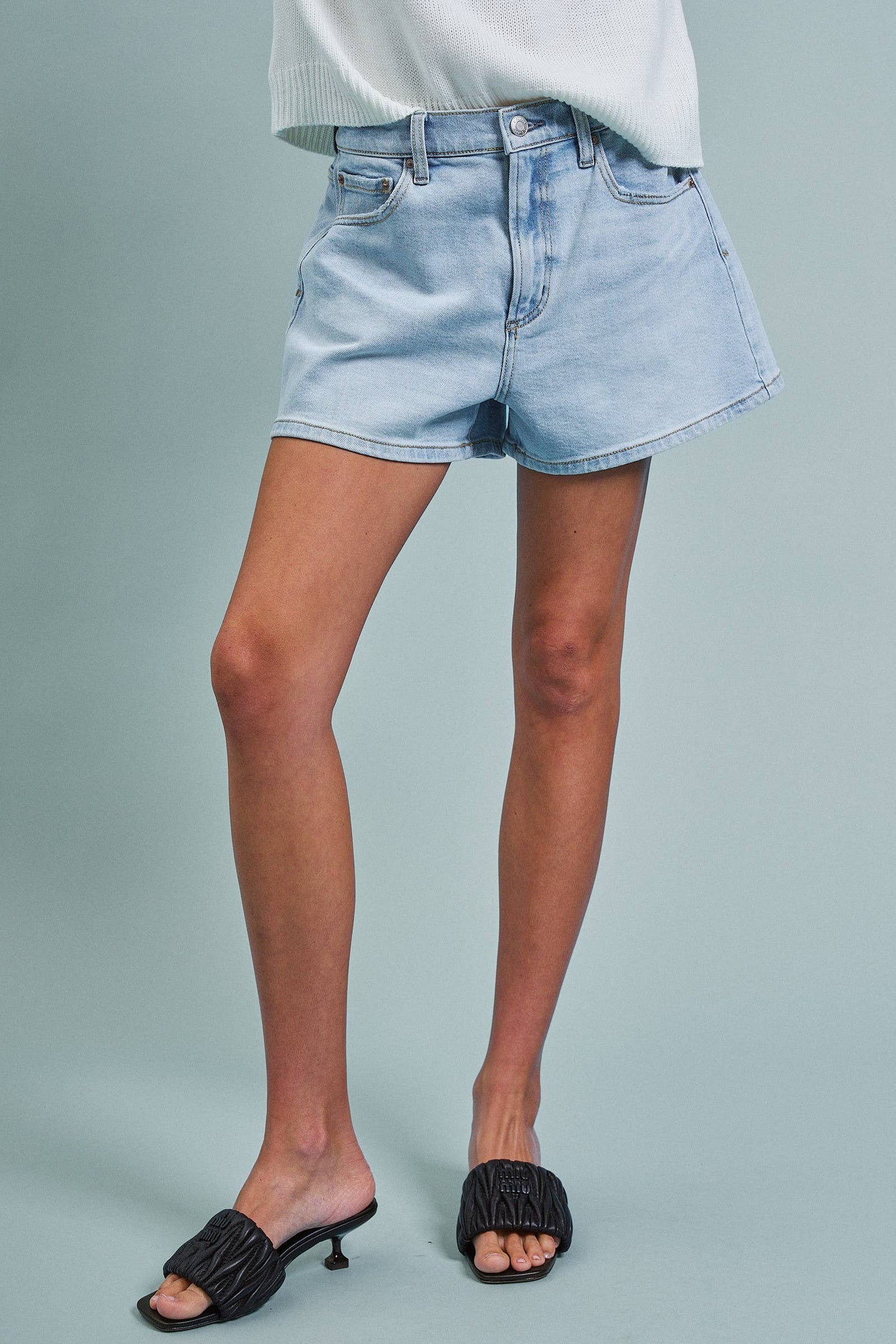 Classic Relaxed Everyday Denim Shorts