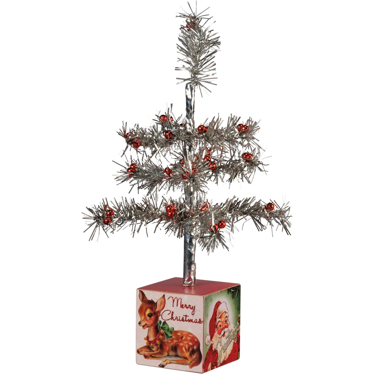 Retro Santa Tree