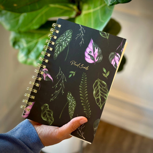 Houseplant Spiral Lined Notebook
