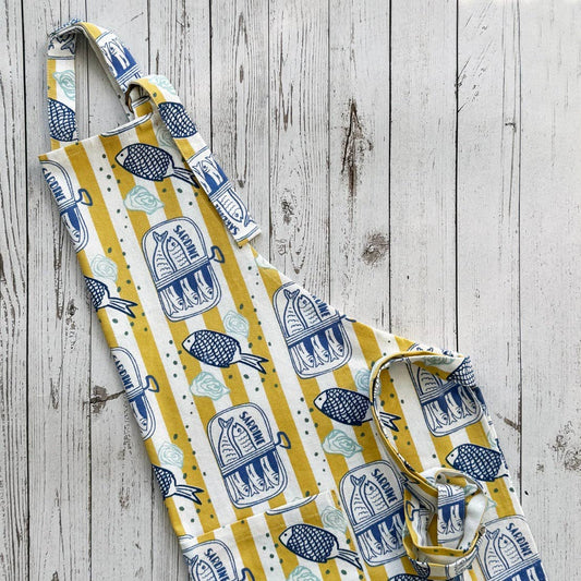 Salty Sardine Apron