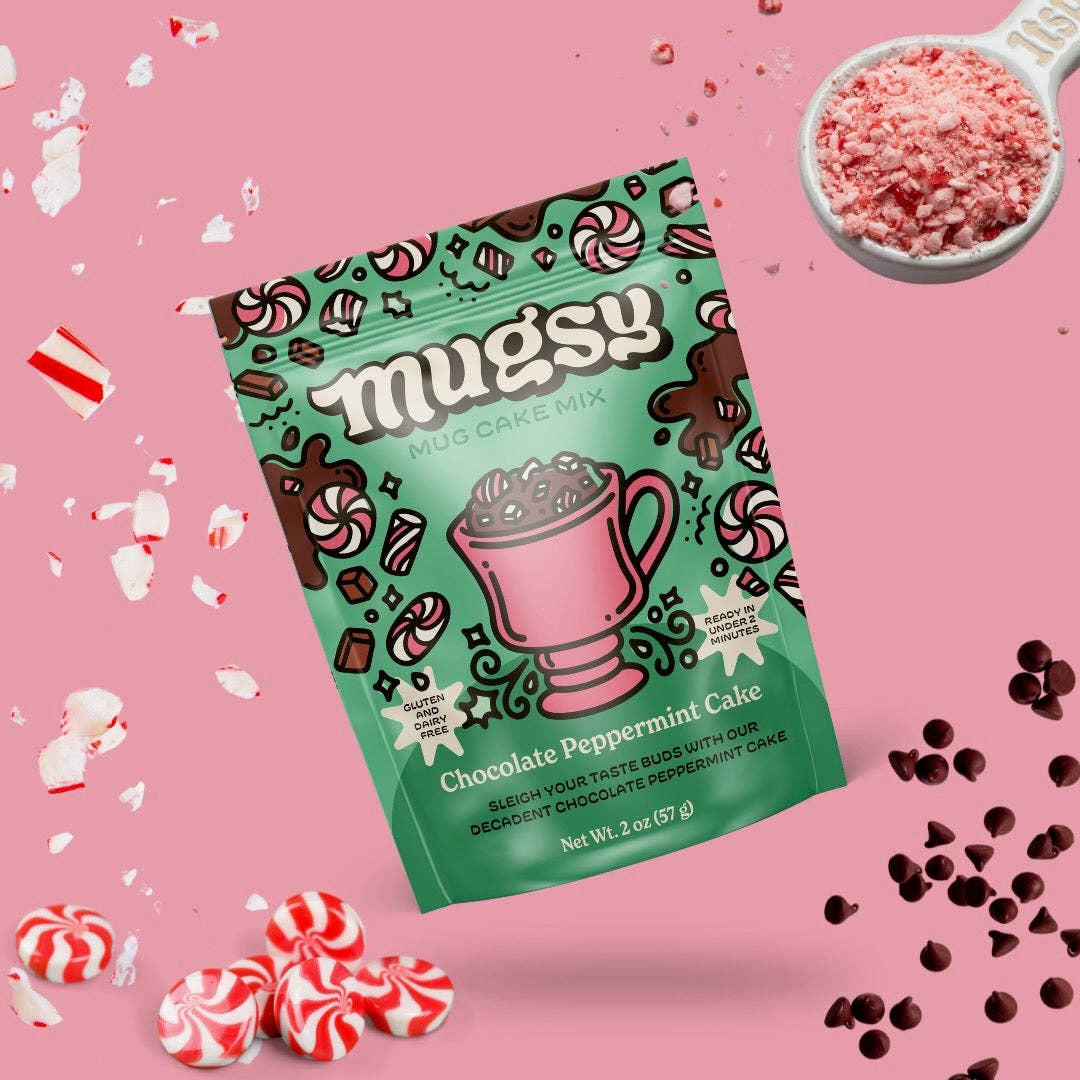 Chocolate Peppermint Mug Cake Mix