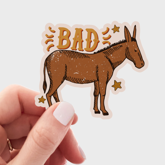 Badass Sticker