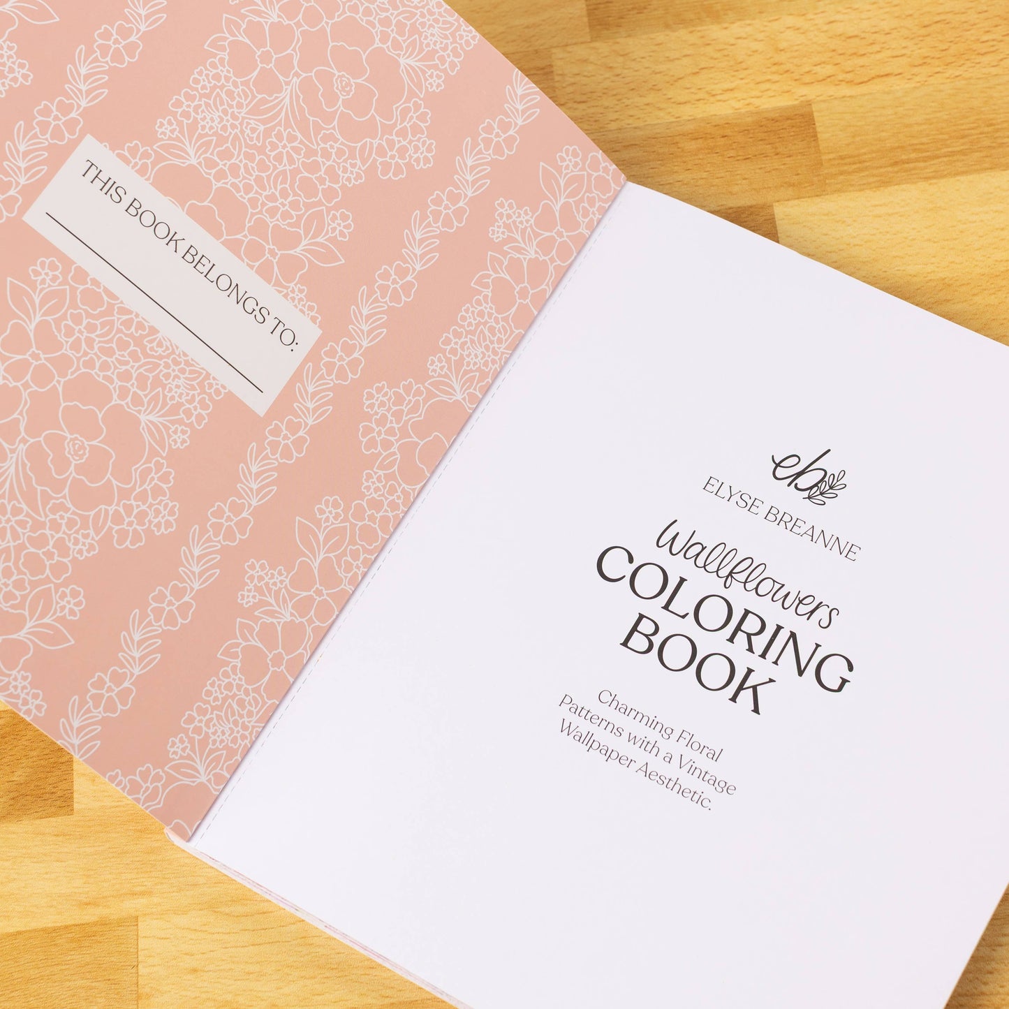 Wallflowers Coloring Book