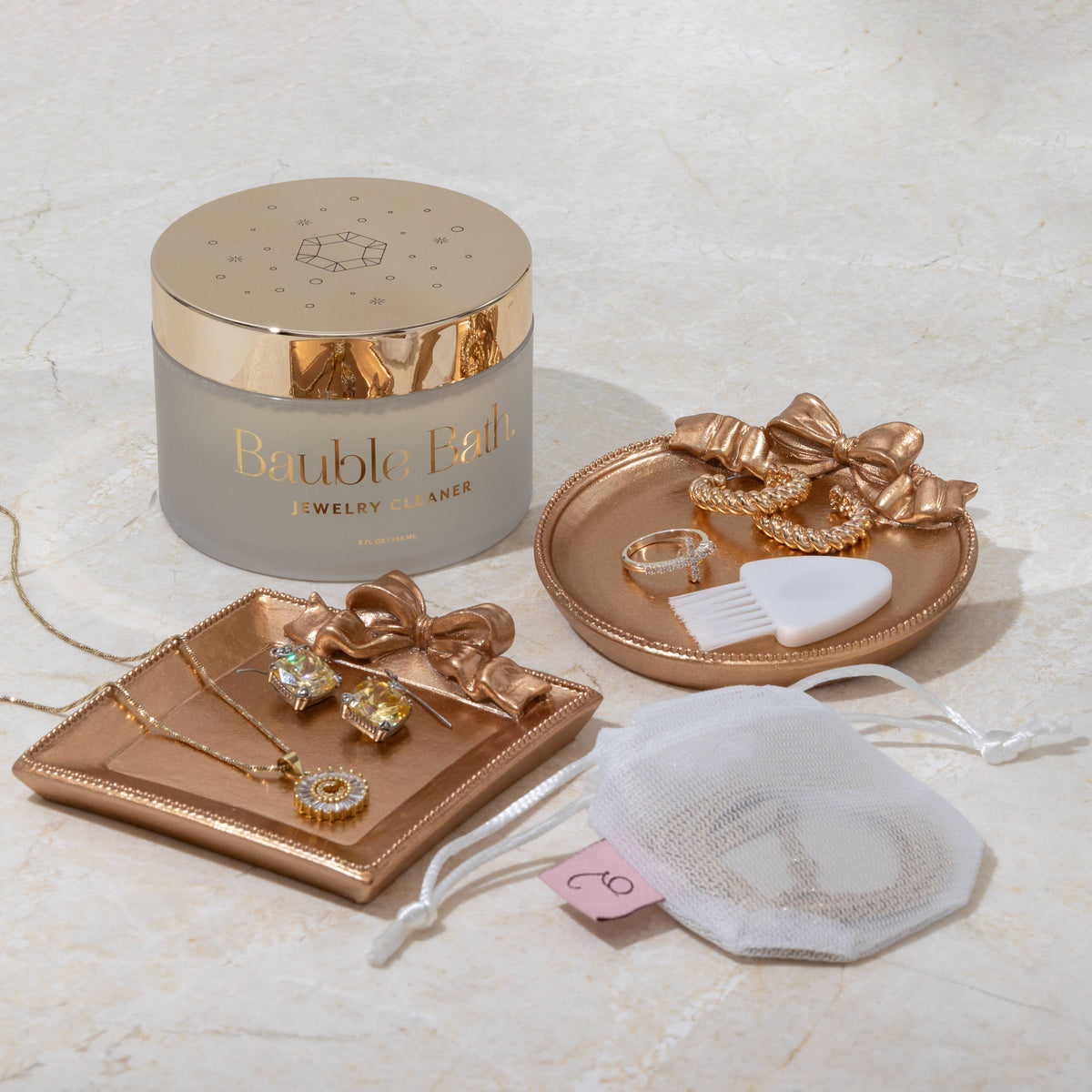 Bauble Bath Non-Toxic Jewelry Cleaning Soak