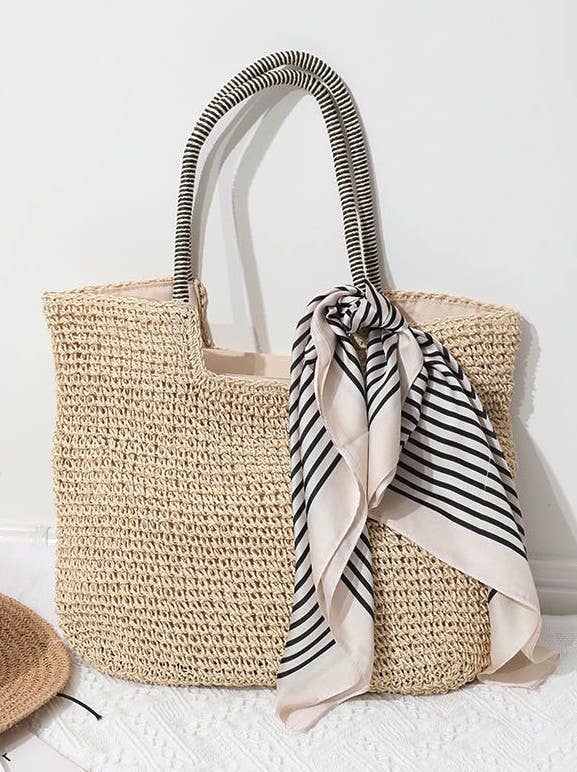 Rattan Tote Bag