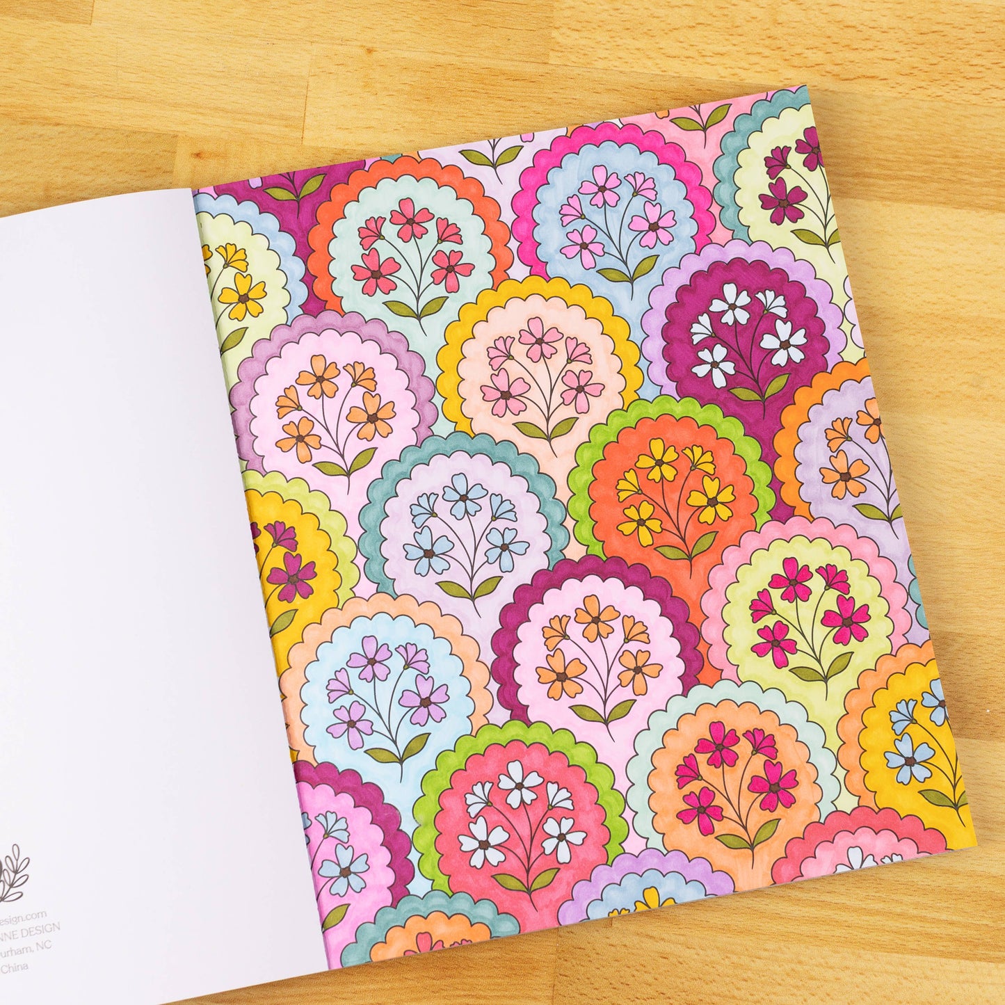 Wallflowers Coloring Book