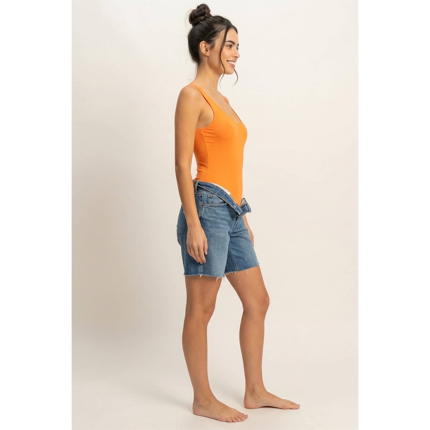 Scoop Neck Tank Bodysuit