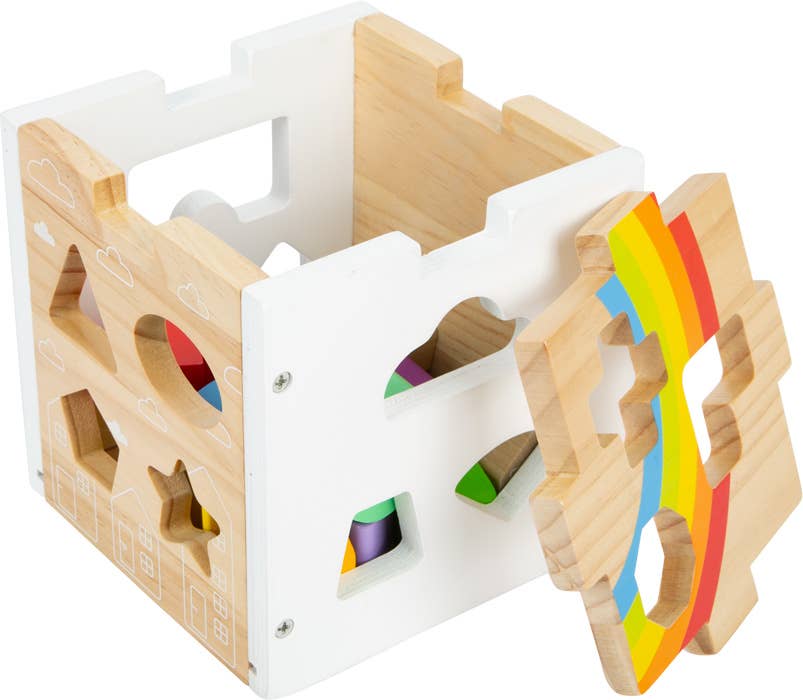 Small Foot Wooden Sorter Cube Playset