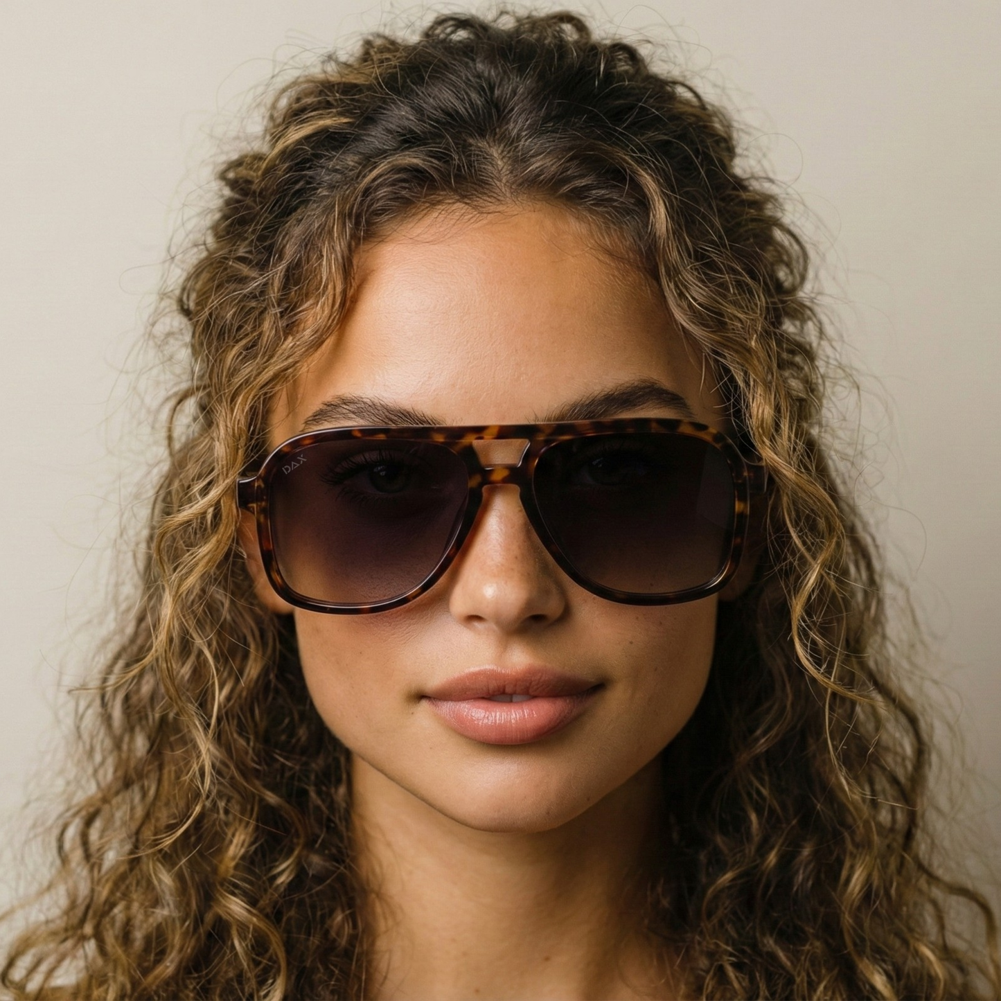 Dax - Cruz - Unisex Aviator Sunglasses – Polarized Hair-Friendly