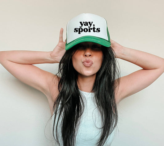 Yay Sports Trucker Hat - Black