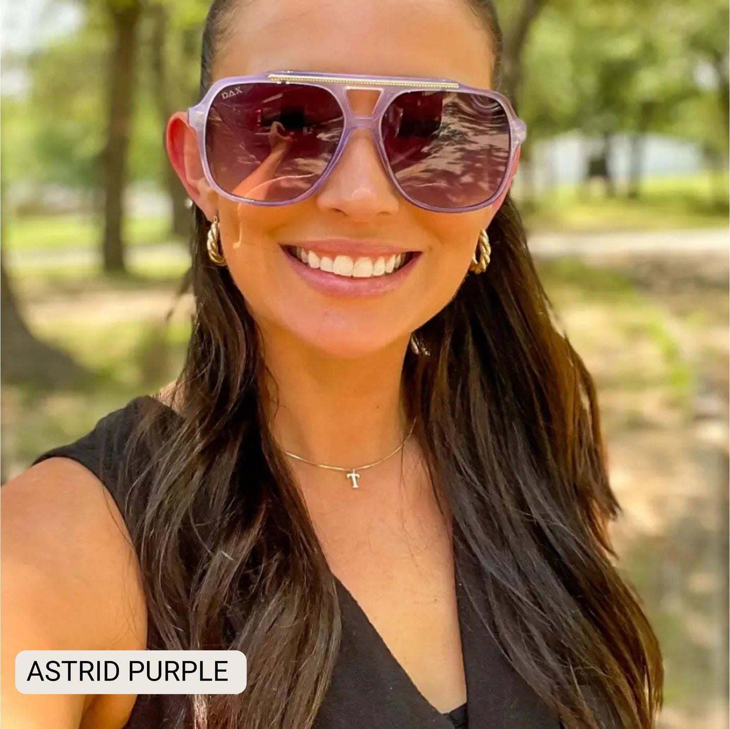 DAX - Astrid - Women's Oversized Aviator Sunglasses