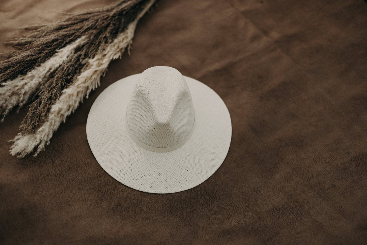 Blake | Paper Straw Fedora | Cream