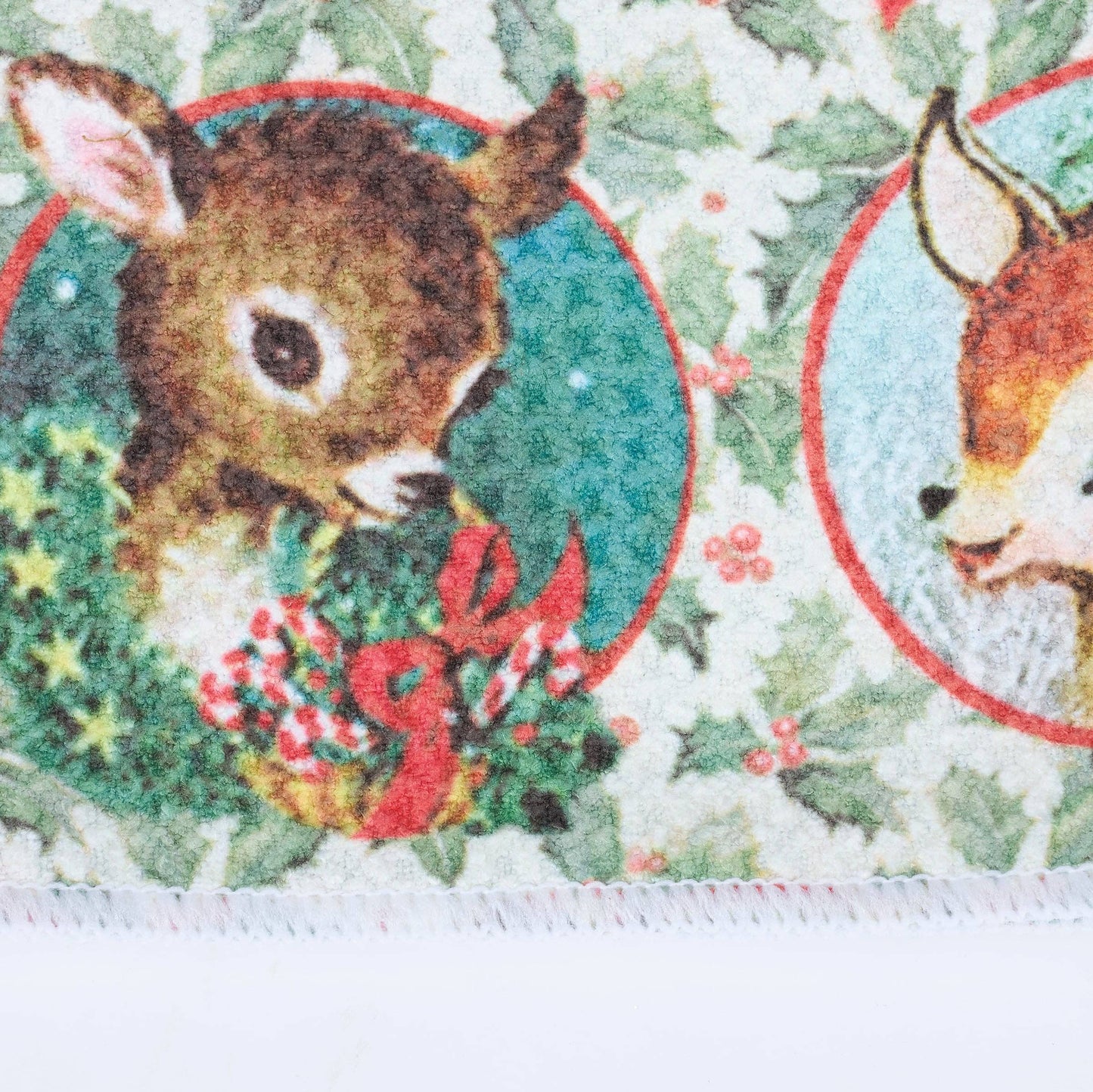 Retro Deer Kitchen Towel