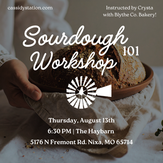 August 13 | Sourdough Workshop