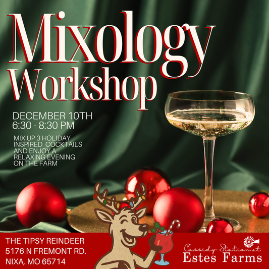 December 10th | Christmas Mixology Workshop