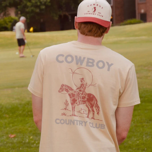 Cowboy Country Club - Course Record Cowboy T-Shirt