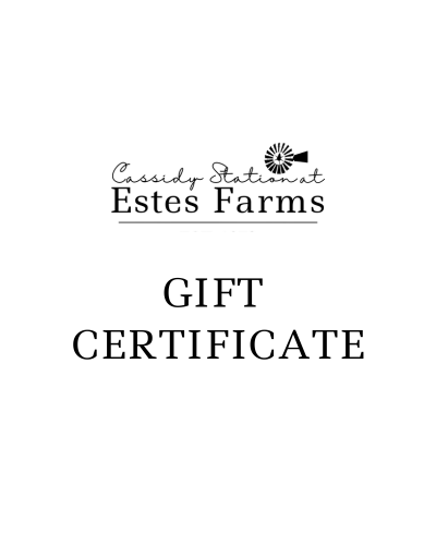 Cassidy Station Gift Certificate