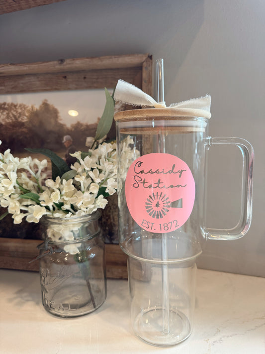 Cassidy 40oz Glass Tumbler