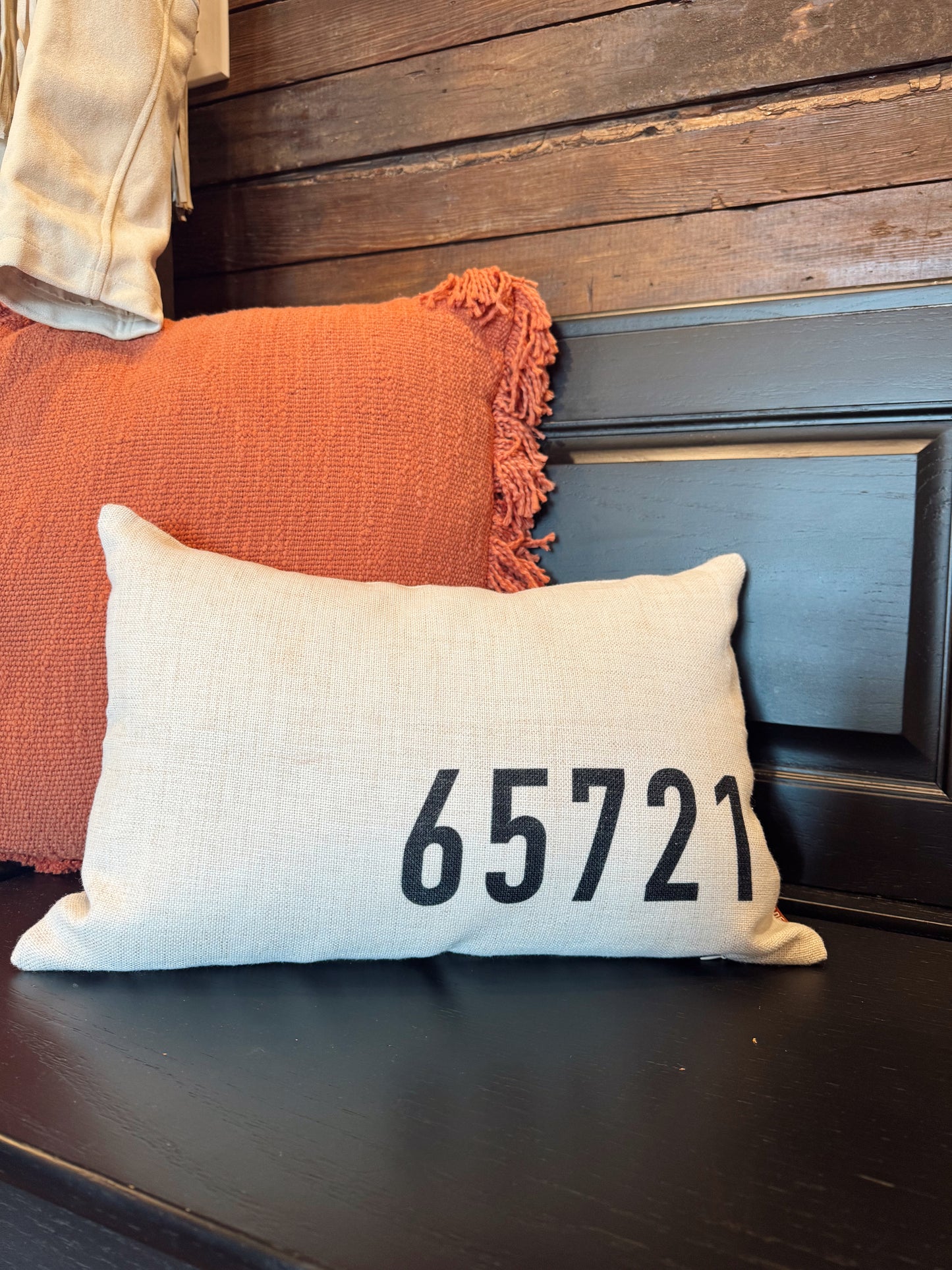Zip Code Pillow