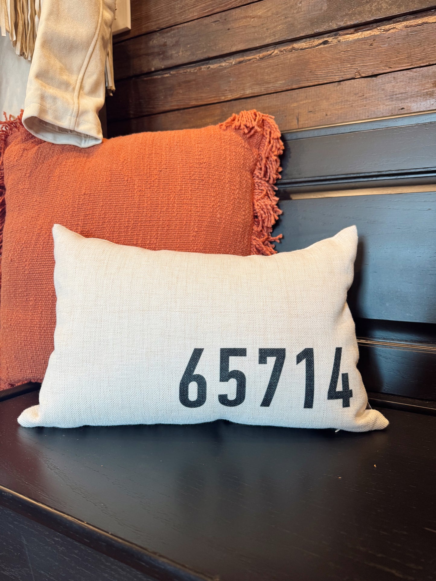 Zip Code Pillow