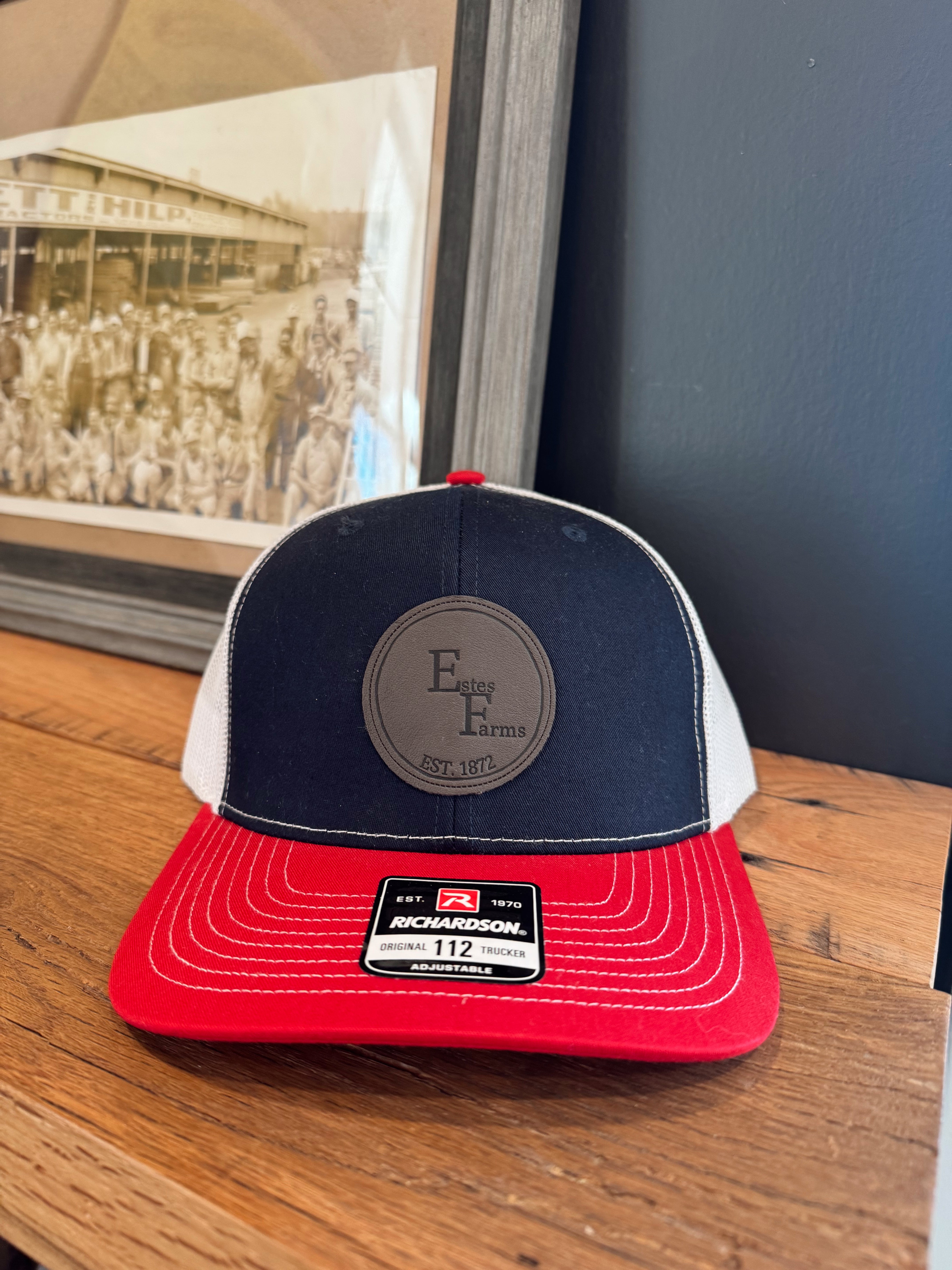 Leather Patch-Estes Farms Hat – Cassidy Station