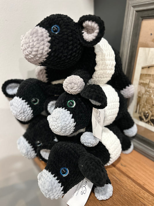 Crochet Oreo Cows-Handmade