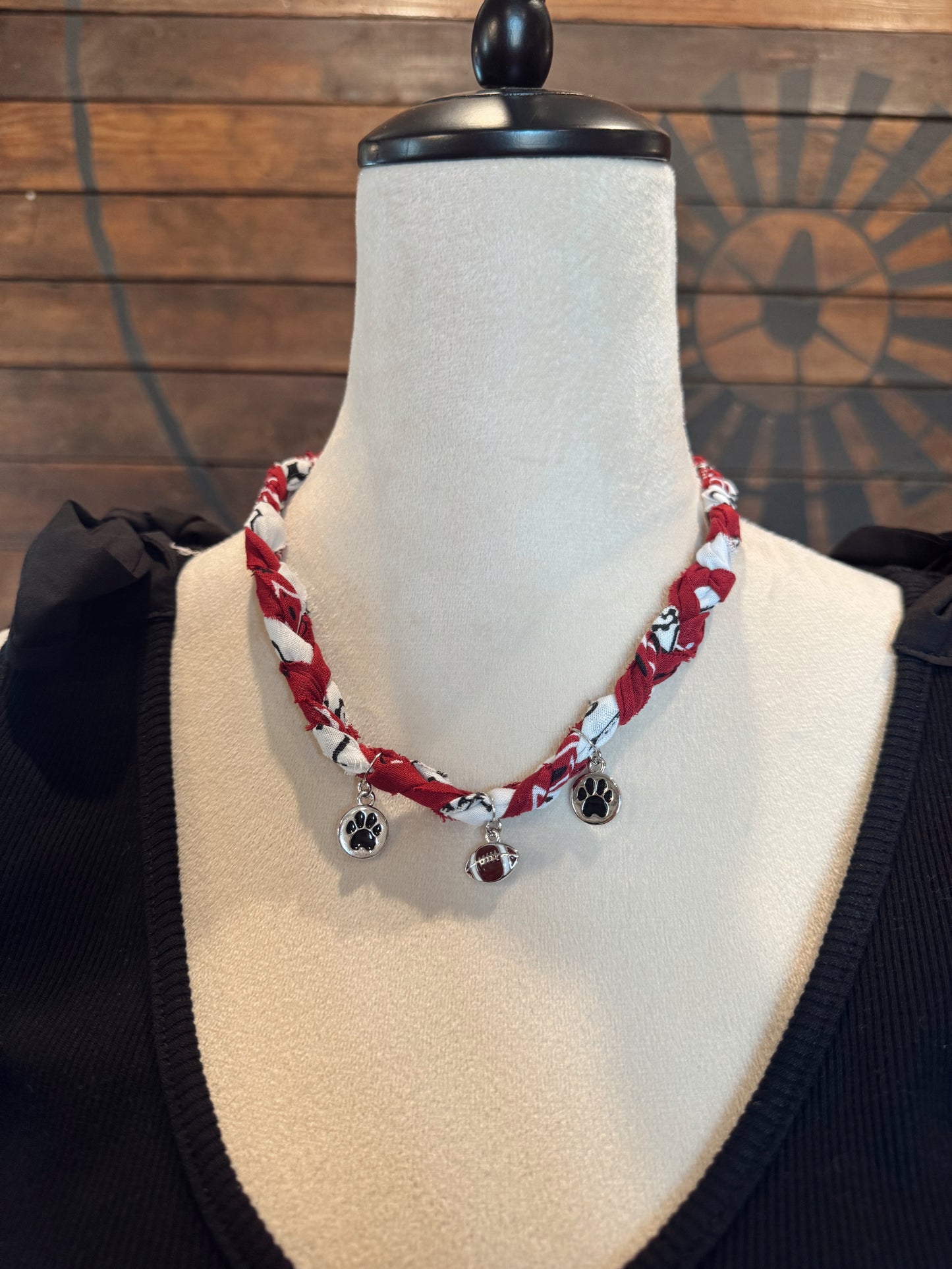 Bandana Charm Necklace