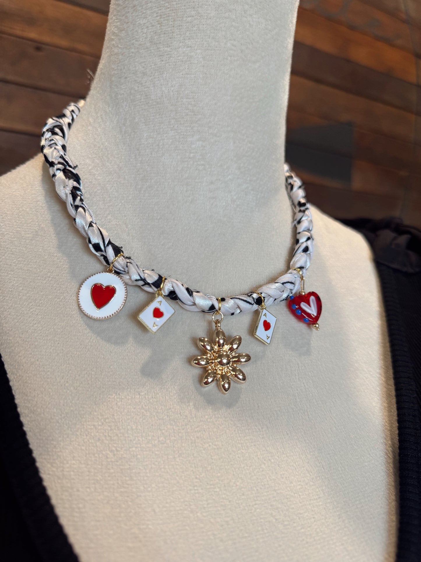 Bandana Charm Necklace