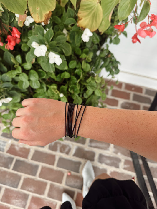 Guitar String Bracelet Stack